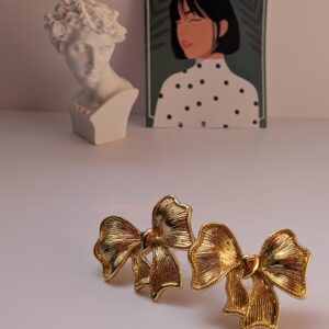 Vintage Bow Earrings