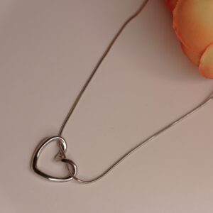Hollow Heart Necklace