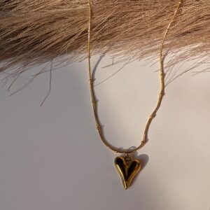 Pointed Heart Necklace