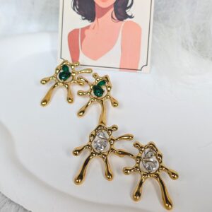 Splash Crystal Earrings