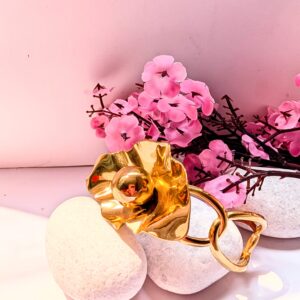 Sculpted Flower Cuff Bracelet